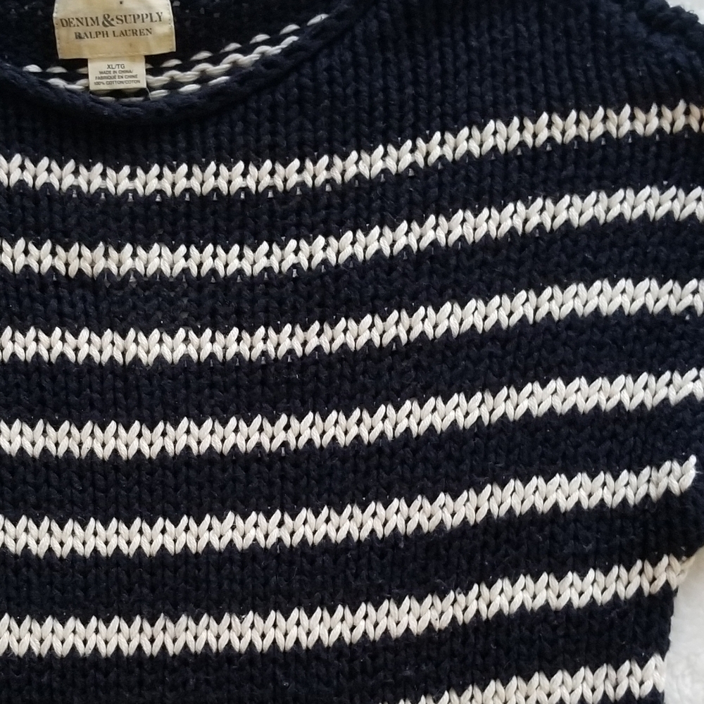 🥰 Ralph Lauren Denim & Supply Oversized Slouchy Sweater - Picture 5 of 8